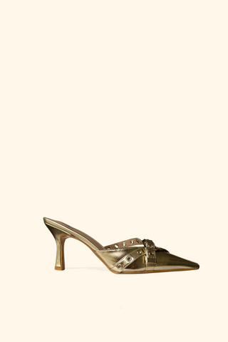 MULES FRANCESCA - Gold