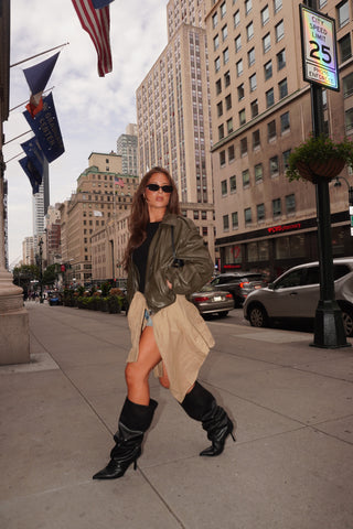 BOTTES APRIL  - SIMILI NOIR