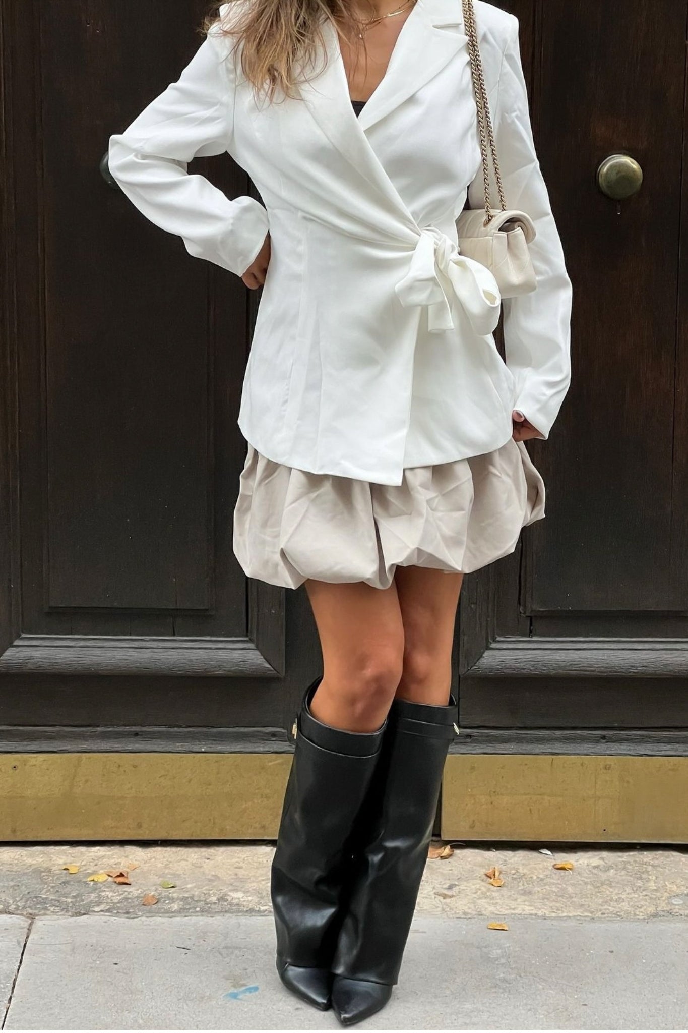 Bottes Femme Custom Made Versailles Noir Taille de Mollet 55 cm Bottes Femme Custom Made Versailles Noir Taille de Mollet 55 cm