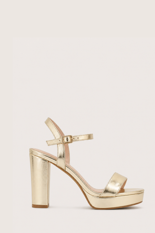 SANDALES À TALONS NAWEL - GOLD