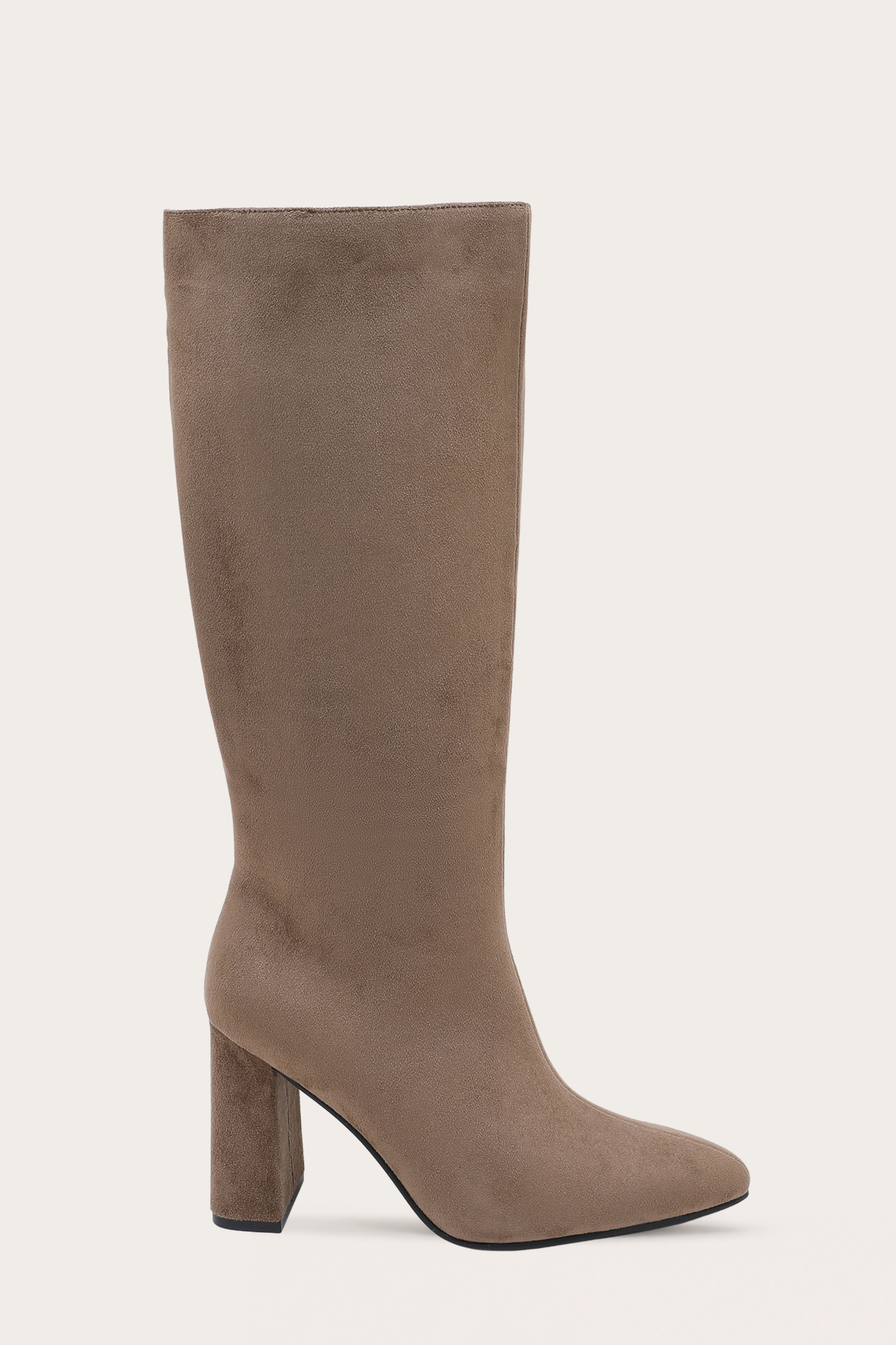 BOTTES ALIX - SUÉDINE TAUPE