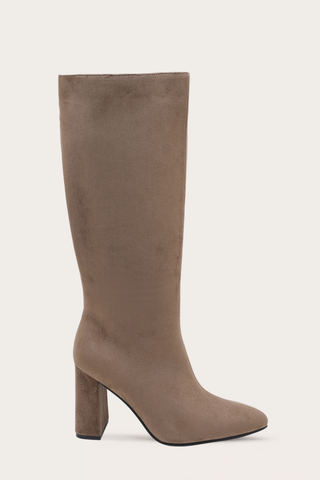 BOTTES ALIX - SUÉDINE TAUPE