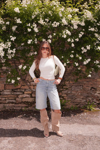 BOTTES OUVERTES CHIARA - TAUPE