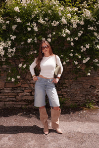 BOTTES OUVERTES CHIARA - TAUPE