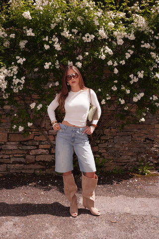 BOTTES OUVERTES CHIARA - TAUPE