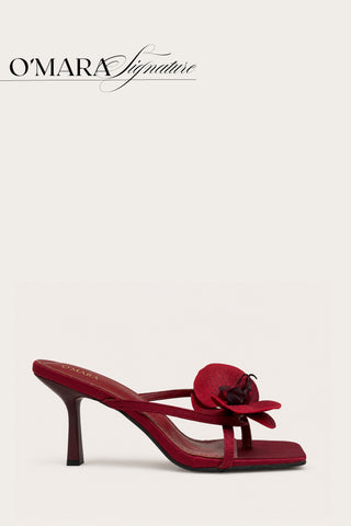 MULES À TALONS CARA - BORDEAUX