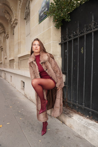 ESCARPINS CARLA - BORDEAUX