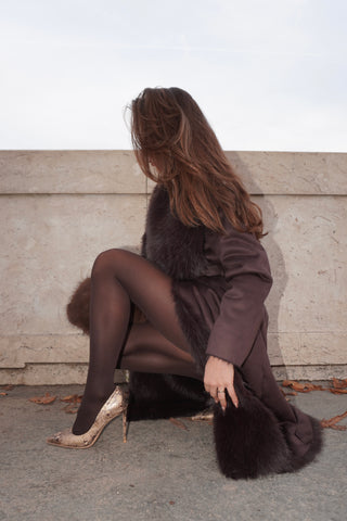 ESCARPINS PAULA - PYTHON DORÉ