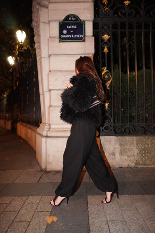 SANDALES À TALONS EVA - NOIR