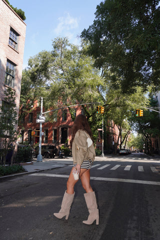 BOTTES ZAFY - TAUPE