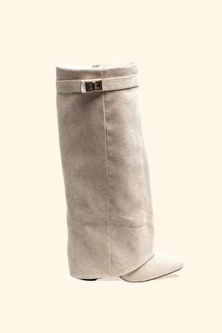 BOTTES LAORA - BEIGE