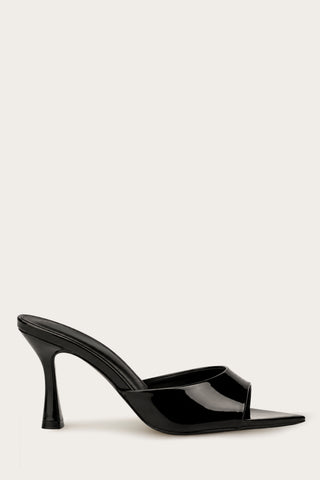 MULES À TALONS TALYA - NOIR