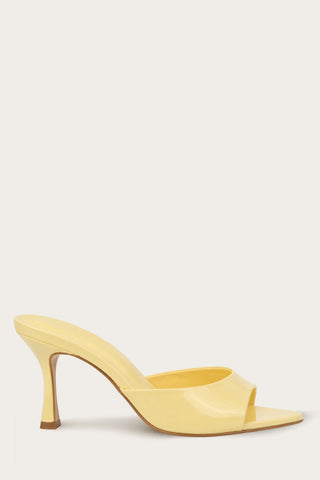 MULES À TALONS TALYA - JAUNE