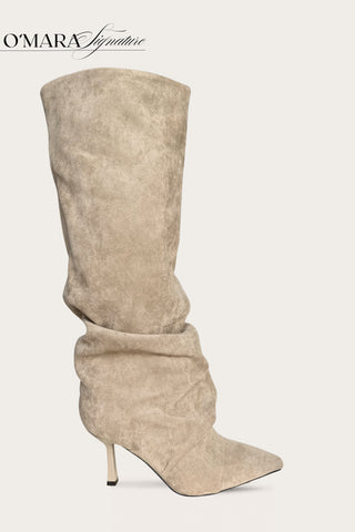 BOTTES APRIL  - TAUPE