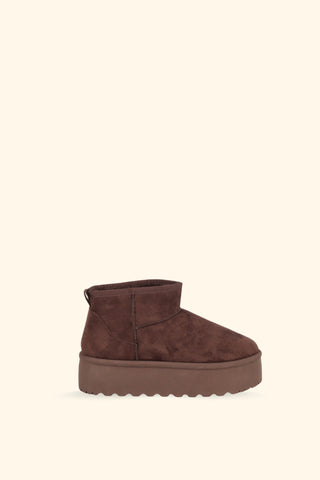 BOTTINES ROMY - CHOCO