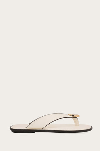SANDALES PLATES TONGS MEENY - BEIGE