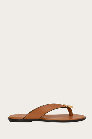 SANDALES PLATES TONGS MEENY - CAMEL
