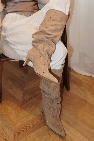 BOTTES DÉBORAH - BEIGE