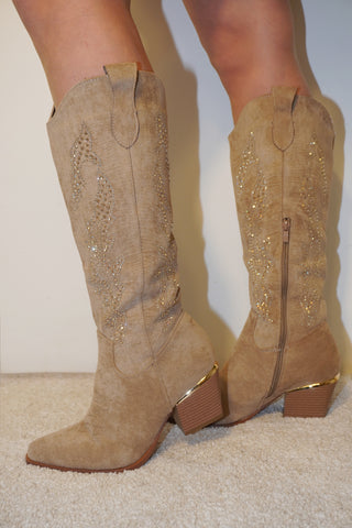 SANTIAGS NEW CLARA  - TAUPE