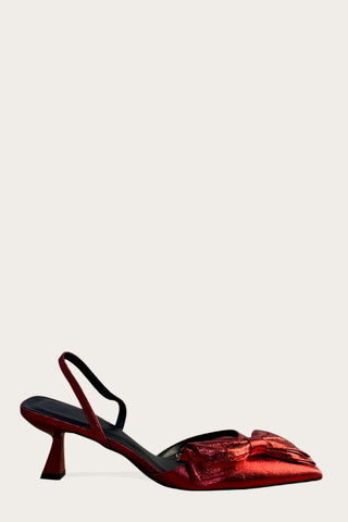 ESCARPINS MOON - ROUGE