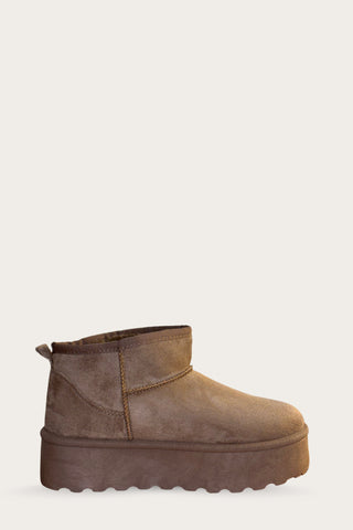 BOTTINES ROMY - TAUPE
