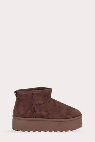 BOTTINES ROMY - CHOCO
