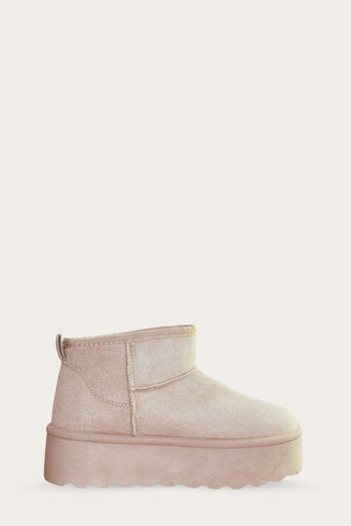BOTTINES ROMY - BEIGE