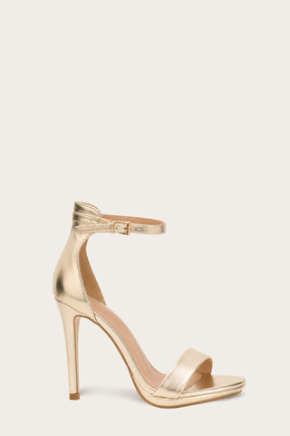 SANDALES À TALONS ANTONELLA - GOLD